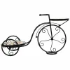 Flower Pot Stand Alexandra House Living Black Iron Tile Bicycle 26 x 43 x 67 cm