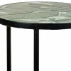 Flower Pot Stand Alexandra House Living Black Iron Tile 30 x 68 x 30 cm 3 Pieces
