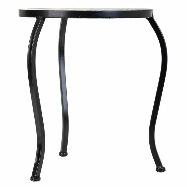 Puķu Poda Statīvs Alexandra House Living Melns Dzelzs Flīze 35 x 36 x 35 cm 3 Daudzums