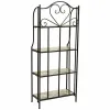 Plaukti Alexandra House Living Melns Dzelzs Dzelzs konstrukcija Flīze 27 x 133 x 57 cm