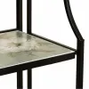 Plaukti Alexandra House Living Melns Dzelzs Dzelzs konstrukcija Flīze 27 x 133 x 57 cm