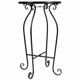 Flower Pot Stand Alexandra House Living Black Iron Tile 35 x 60 x 35 cm