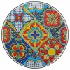 Puķu Poda Statīvs Alexandra House Living Melns Dzelzs Flīze 30 x 68 x 30 cm 3 Daudzums
