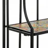 Plaukti Alexandra House Living Melns Dzelzs Flīze 27 x 133 x 57 cm