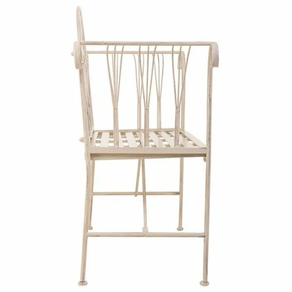Скамья Alexandra House Living Белый Железо 50 x 88 x 110 cm