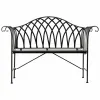 Penkki Alexandra House Living Musta Rauta 50 x 88 x 110 cm