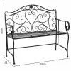 Soliņš Alexandra House Living Melns Dzelzs 50 x 88 x 110 cm