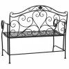 Скамья Alexandra House Living Чёрный Железо 50 x 88 x 110 cm