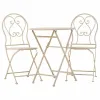 Stalo rinkinys su 2 kėdėmis Alexandra House Living Balta 60 x 75 x 60 cm