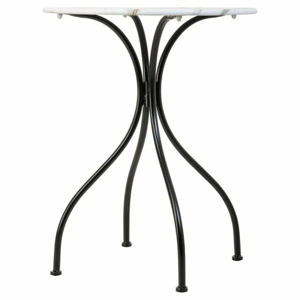 Galda komplekts ar 2 krēsliem Alexandra House Living Balts Melns 60 x 75 x 60 cm