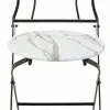 Galda komplekts ar 2 krēsliem Alexandra House Living Balts Melns 60 x 75 x 60 cm