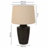 Pöytälamppu Alexandra House Living Ruskea Polyresiini 220-240 V 28 x 50 x 28 cm