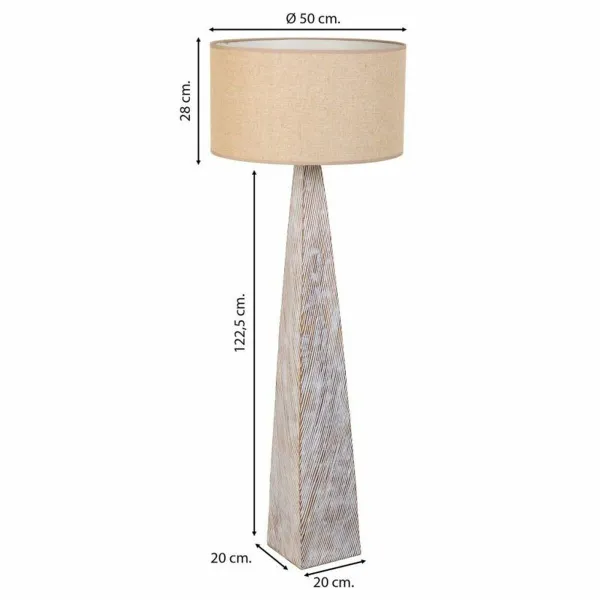 Lubinis šviestuvas Alexandra House Living Balta 220-240 V 20 x 122 x 20 cm