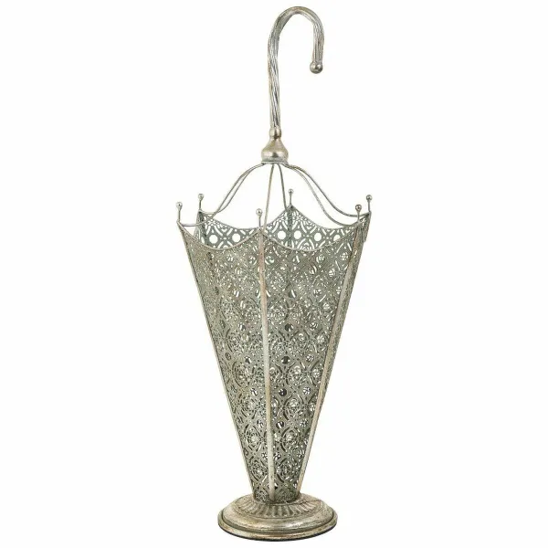 Lietussargu statnis Alexandra House Living Sudrabs 29 x 81 x 34 cm