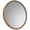 Wall mirror Alexandra House Living Golden 2 x 61 x 61 cm Circle