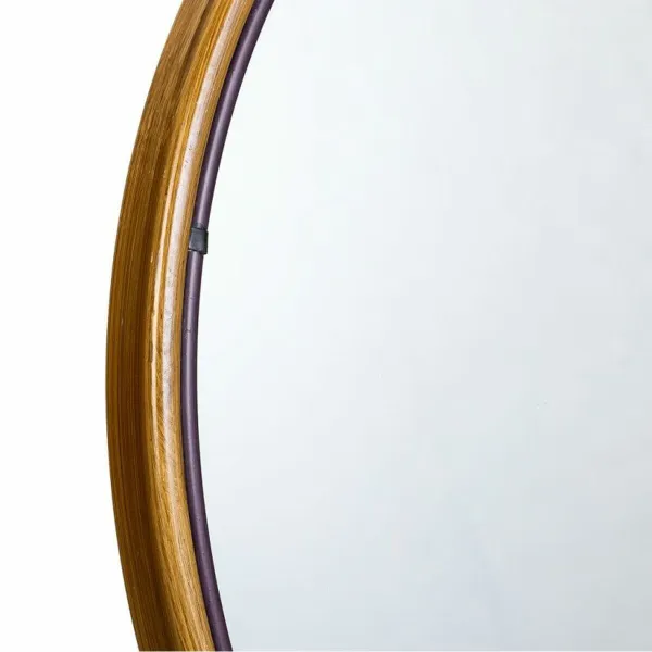 Wall mirror Alexandra House Living Golden 2 x 61 x 61 cm Circle