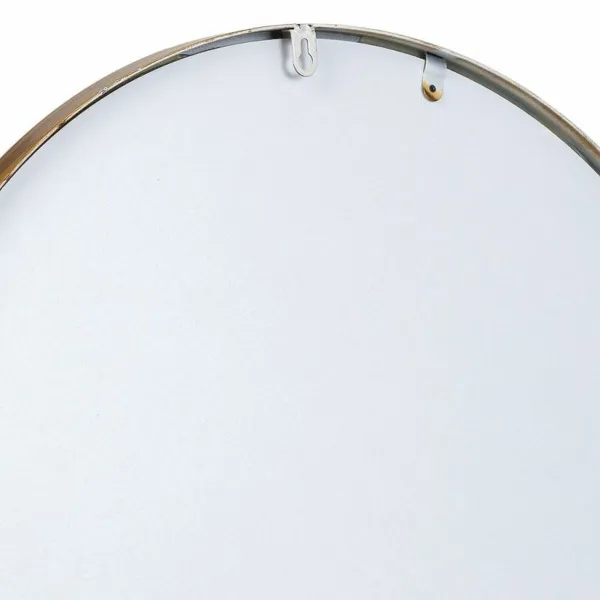 Wall mirror Alexandra House Living Golden 2 x 61 x 61 cm Circle