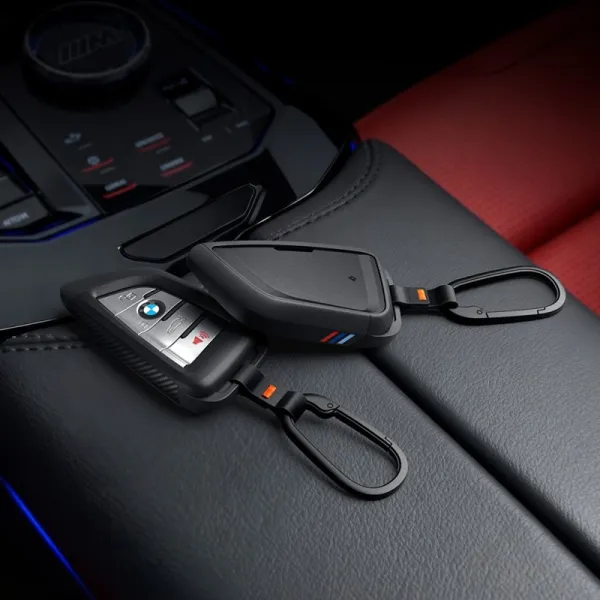 Spigen BK100 - Car Key Case for BMW Smart Key G-Series (Black)