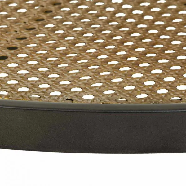 Centre Table Alexandra House Living Brown Glass Iron 91 x 41 x 91 cm