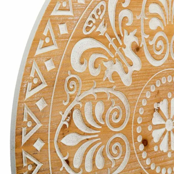 Sienu dekors Alexandra House Living Brūns Egles koksne Koks MDF 60 x 60 cm