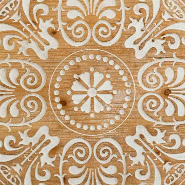 Sienu dekors Alexandra House Living Brūns Egles koksne Koks MDF 60 x 60 cm