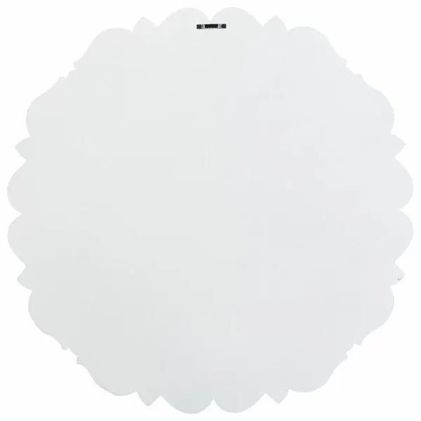 Настенный декор Alexandra House Living Белый древесина ели Деревянный MDF 3 x 60 x 60 cm