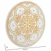 Wall Decoration Alexandra House Living White Fir wood MDF Wood 2 x 60 x 60 cm