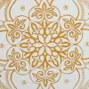 Sienu dekors Alexandra House Living Balts Egles koksne Koks MDF 2 x 60 x 60 cm