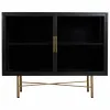Bufete Alexandra House Living Brūns Metāls Stikls Egles koksne Koks MDF 35 x 80 x 100 cm