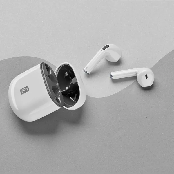 Cellularline Style Color - Bluetooth V5.3 TWS wireless headphones with charging case (white)
