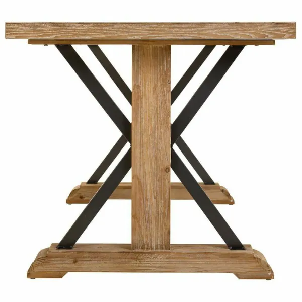 Table Alexandra House Living Brown 85 x 78 x 180 cm