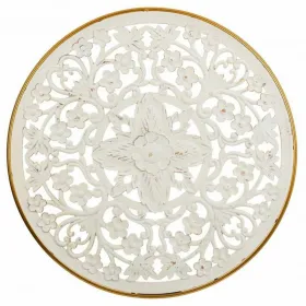 Wall Decoration Alexandra House Living White Metal MDF Wood 3 x 87 x 87 cm