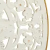 Sienų dekoracija Alexandra House Living Balta Metalinis Medžio MDF 3 x 87 x 87 cm