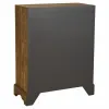 Spintelė Alexandra House Living Ruda Eglės mediena Medžio MDF 38 x 102 x 83 cm