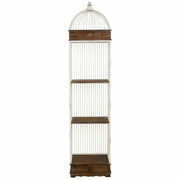 Полка Alexandra House Living Белый Металл Деревянный MDF 31 x 172 x 41 cm