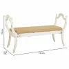 Taburetė Alexandra House Living Balta Kempinė Eglės mediena Medžio MDF 45 x 78 x 139 cm