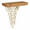 Lentynos Alexandra House Living Balta Eglės mediena Medžio MDF 37 x 15 x 30 cm
