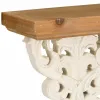 Полки Alexandra House Living Белый древесина ели Деревянный MDF 37 x 15 x 30 cm