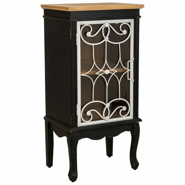 Esittelyteline Alexandra House Living Lasi Kuusi Puu MDF 36 x 100 x 50 cm