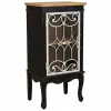Esittelyteline Alexandra House Living Lasi Kuusi Puu MDF 36 x 100 x 50 cm
