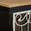 Esittelyteline Alexandra House Living Lasi Kuusi Puu MDF 36 x 100 x 50 cm
