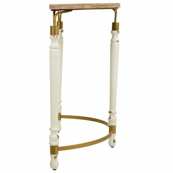Salė Alexandra House Living Balta 35 x 76 x 80 cm