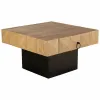 Centrinis stalas Alexandra House Living Ruda Eglės mediena Medžio MDF 86 x 46 x 81 cm