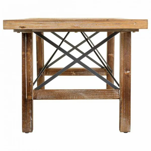 Centre Table Alexandra House Living Brown Fir wood MDF Wood 60 x 50 x 120 cm