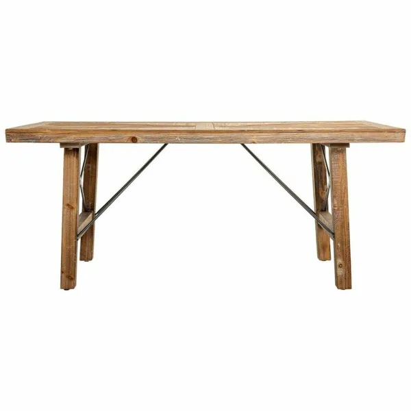 Centrālais galds Alexandra House Living Brūns Egles koksne Koks MDF 60 x 50 x 120 cm