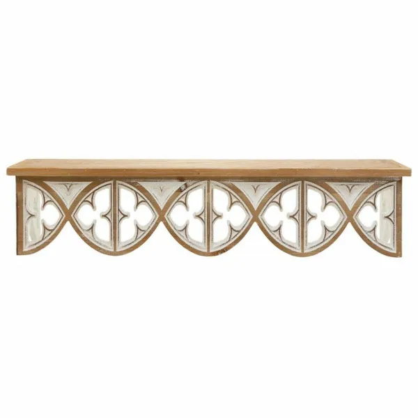 Lentynos Alexandra House Living Ruda Eglės mediena Medžio MDF 18 x 17 x 80 cm