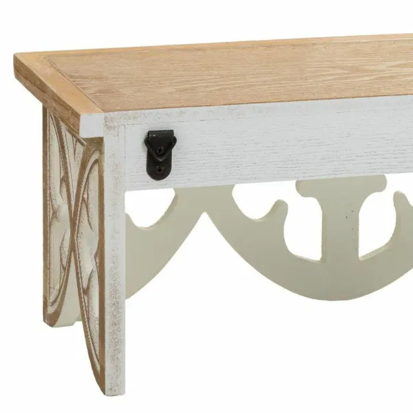 Lentynos Alexandra House Living Ruda Eglės mediena Medžio MDF 18 x 17 x 80 cm