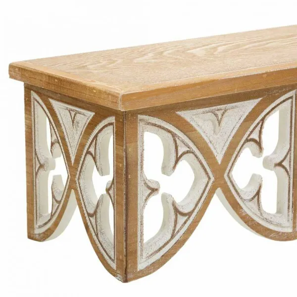 Lentynos Alexandra House Living Ruda Eglės mediena Medžio MDF 18 x 17 x 80 cm