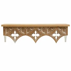 Shelve Alexandra House Living Brown Fir wood MDF Wood 18 x 17 x 60 cm