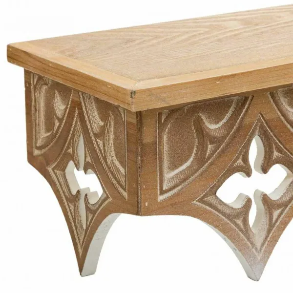 Lentynos Alexandra House Living Ruda Eglės mediena Medžio MDF 18 x 17 x 60 cm